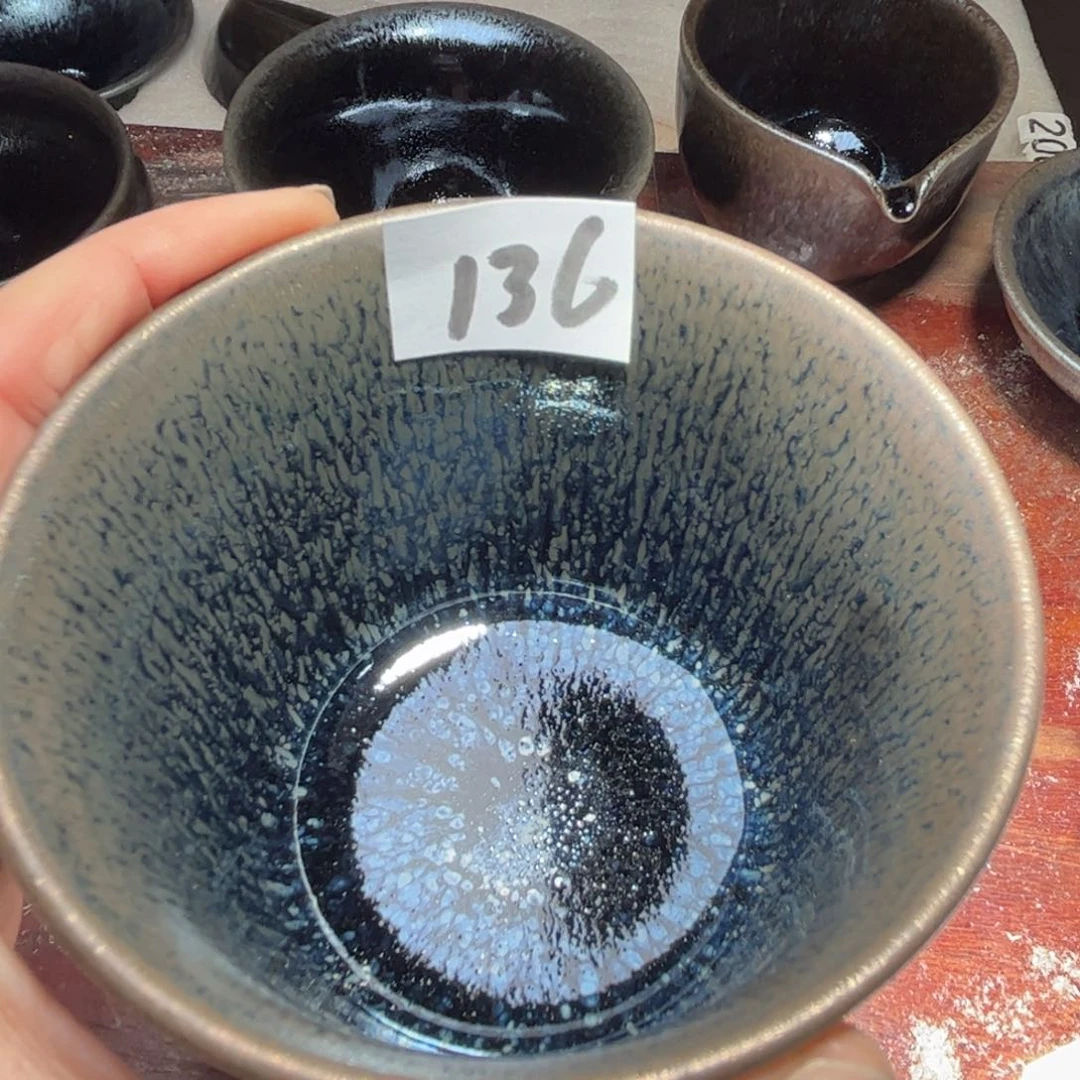 茶盏全手工原矿原釉建盏