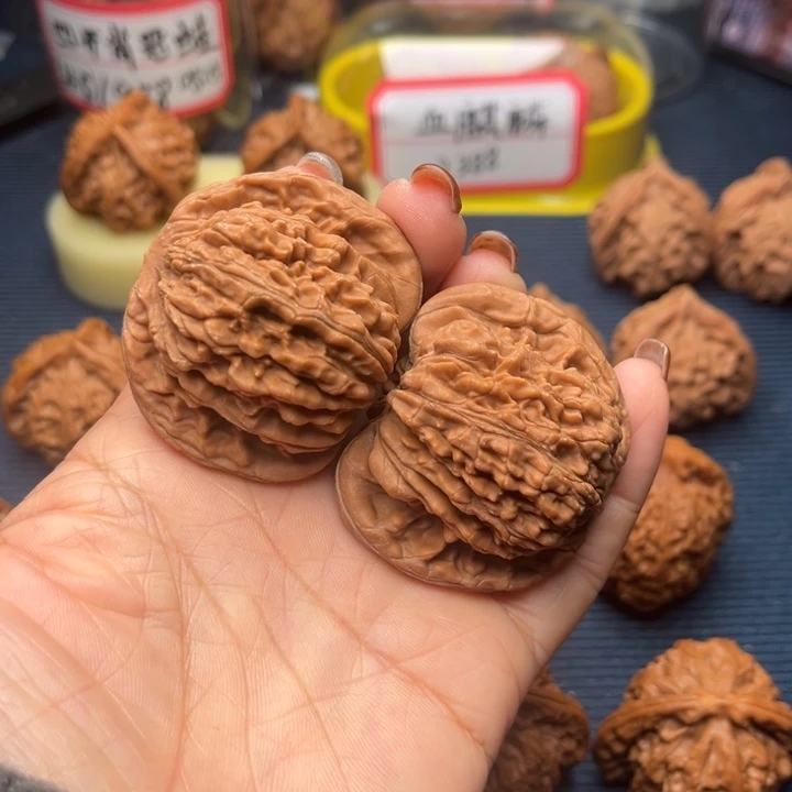 吊坠文玩核桃46四座楼全品