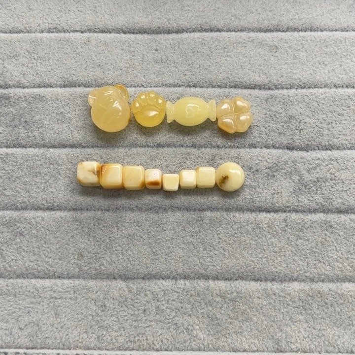 未镶嵌蜜蜡裸石天然琥珀蜜蜡配件
