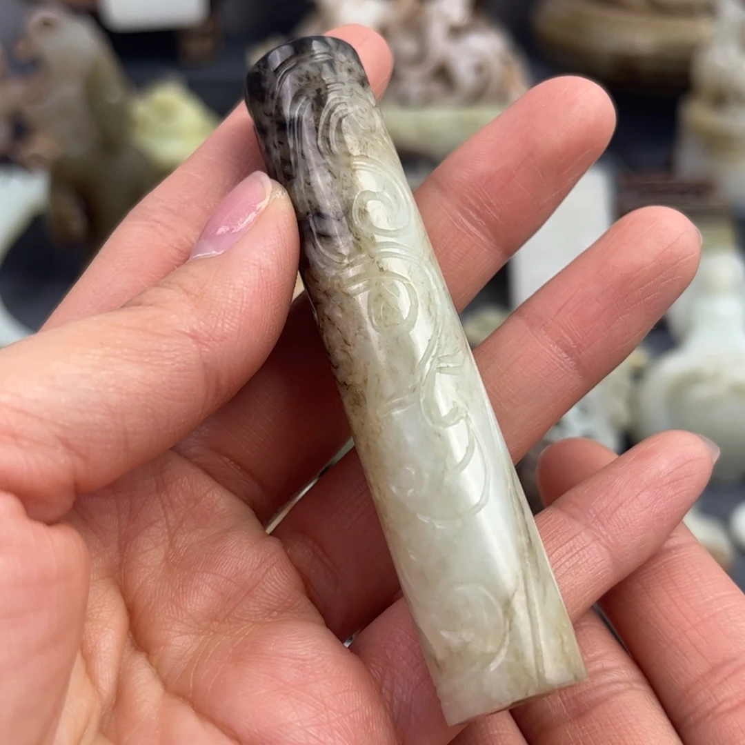 和田玉未镶嵌颈饰鉴古藏珍鉴古藏珍