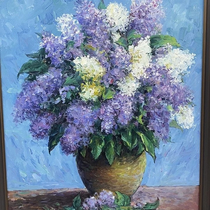 布福利价纯手绘油画无框画原创80x100cm