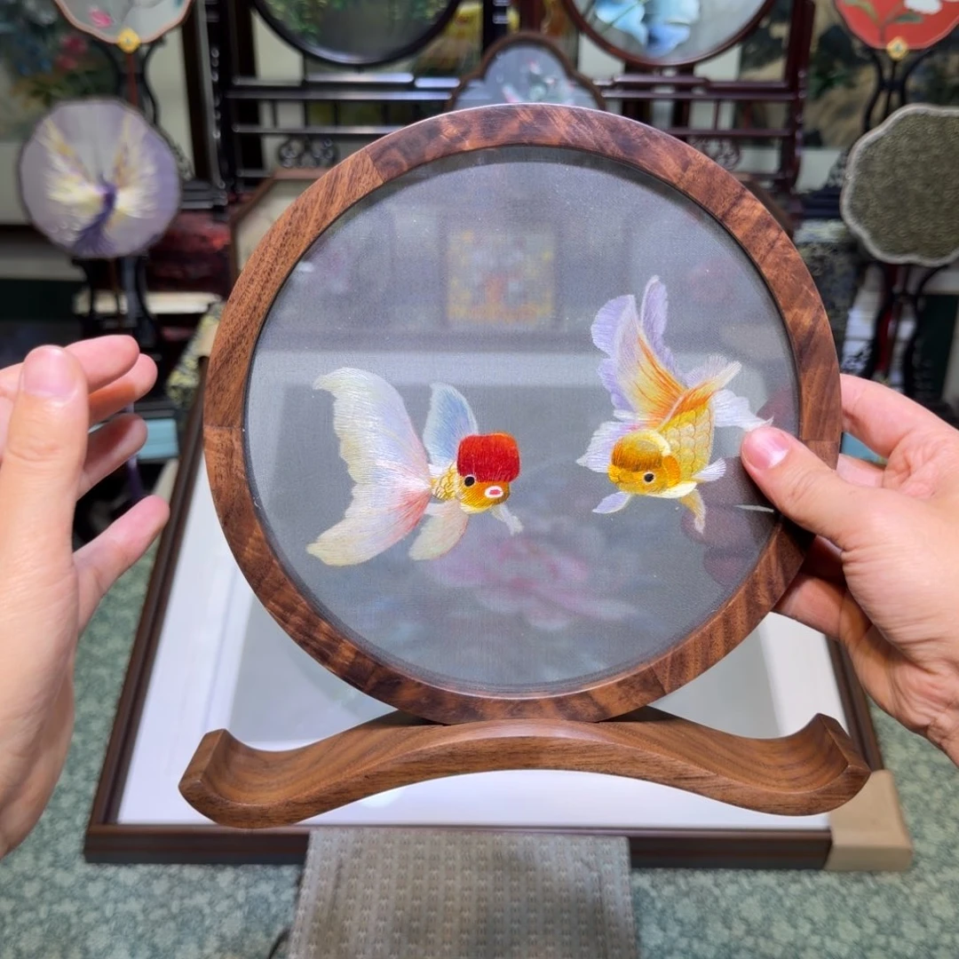 刺绣手工苏绣工艺制作技艺精湛