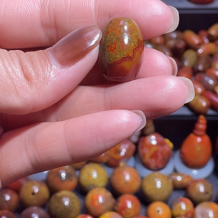 玛瑙/玉髓未镶嵌天然战国红玛瑙玉髓