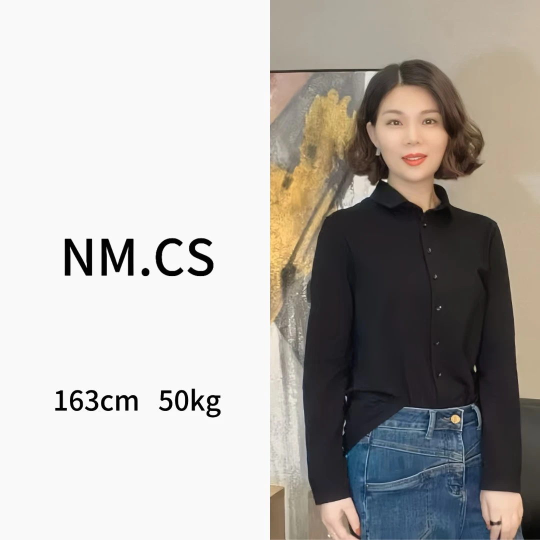 Y7701早春款衣柜必备经典款百搭设计款衬衫气质时尚衬衣长袖白色