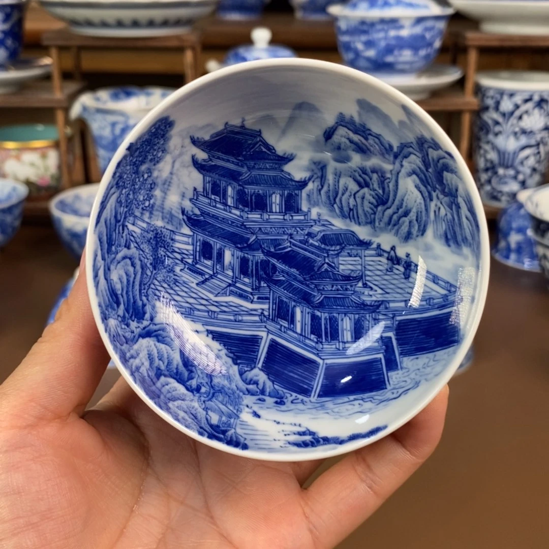 杯景德镇陶瓷手工手绘