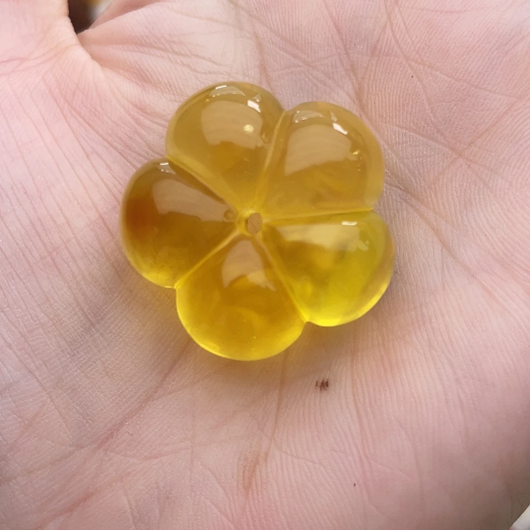 琥珀吊坠(不含链)未镶嵌