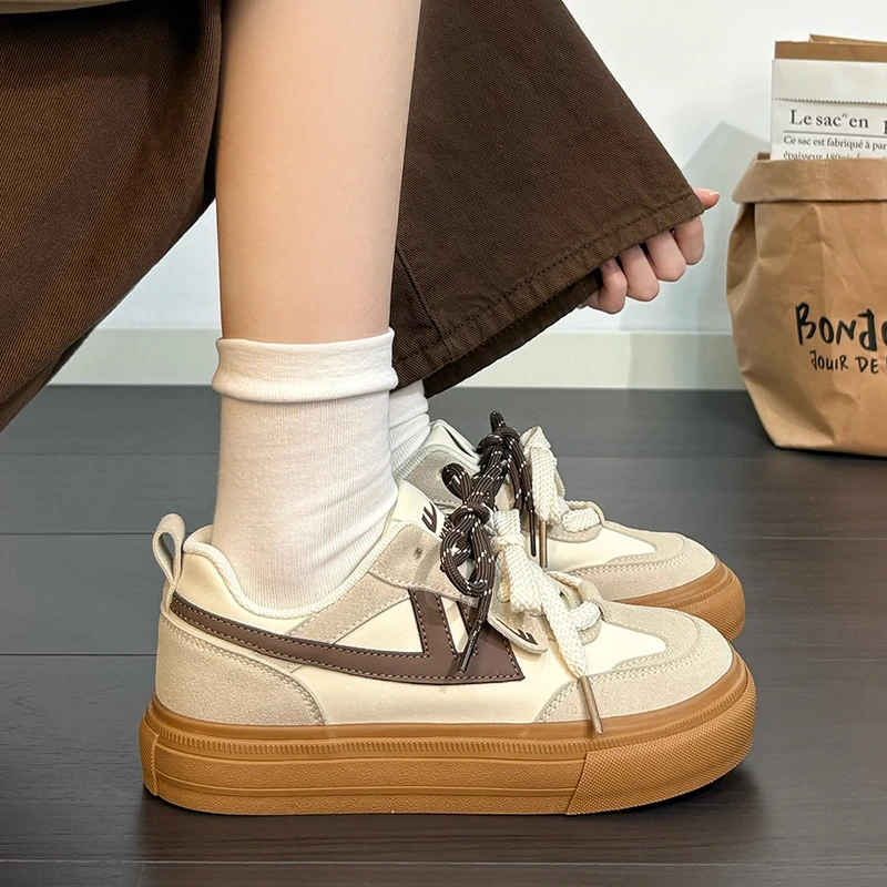 回力女款帆布鞋秋冬新款美拉德风板鞋休闲百搭ins韩版厚底鞋学生