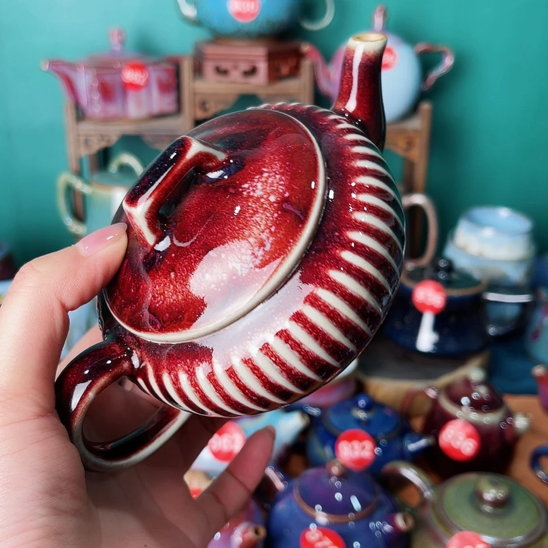 钧瓷茶具不调不退壶