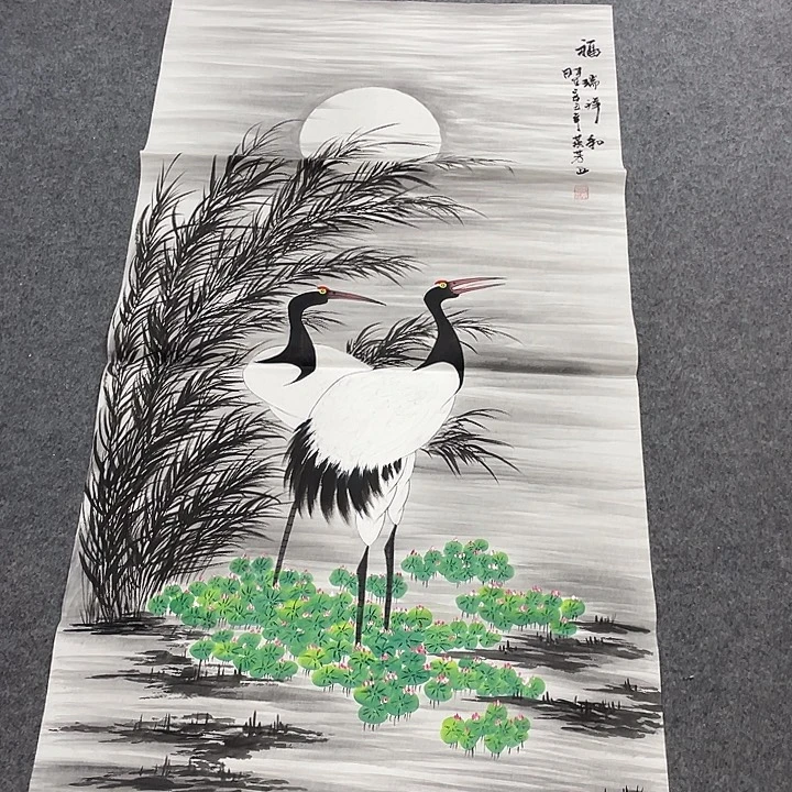 国画今天早上国画作品欣赏