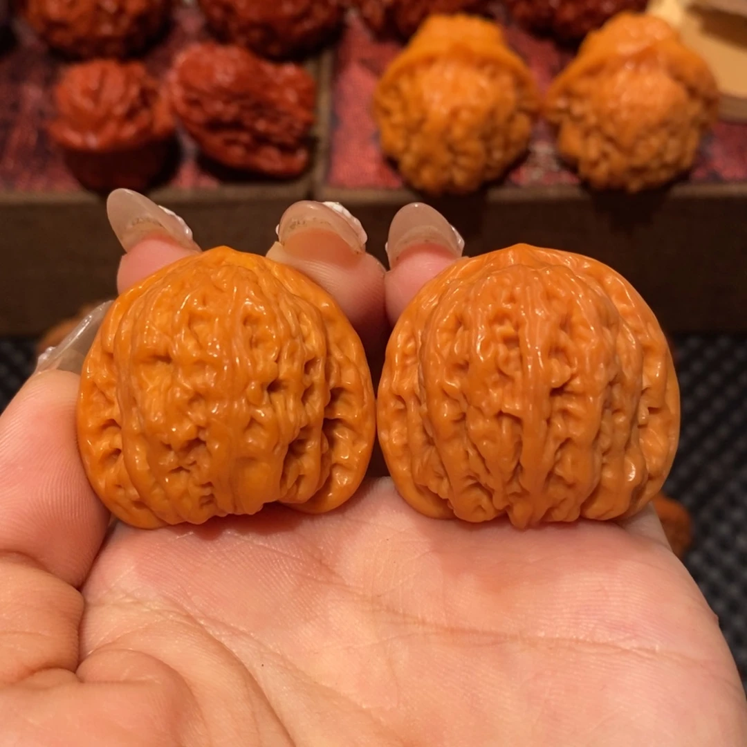 吊坠文玩核桃34.5密纹，0500