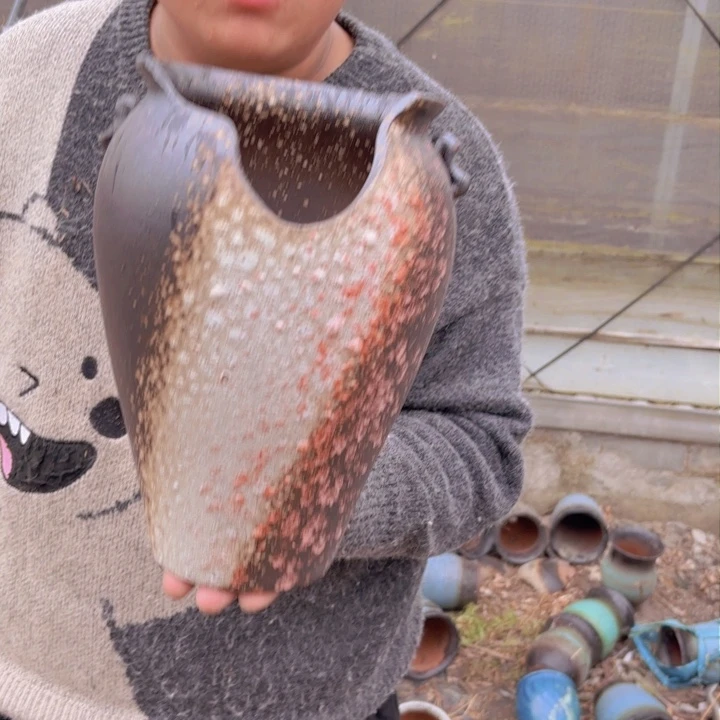 红陶口径 高度 花盆16 28