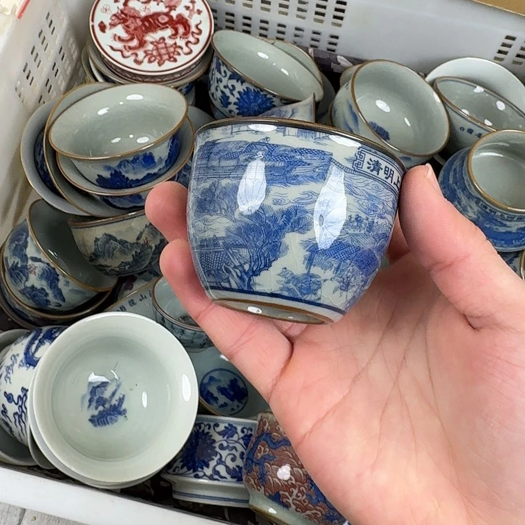 清明上河图客杯的微瑕