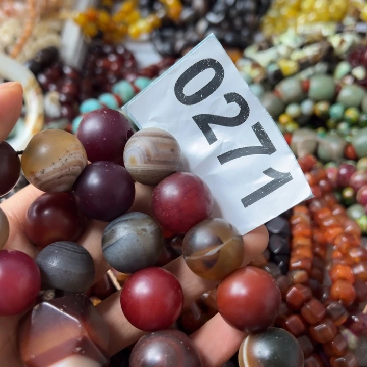 小***兽玛瑙/玉髓手链未镶嵌