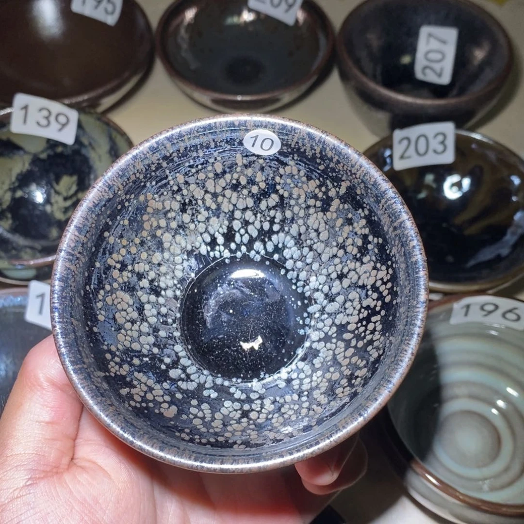 茶盏建窑建盏10微瑕