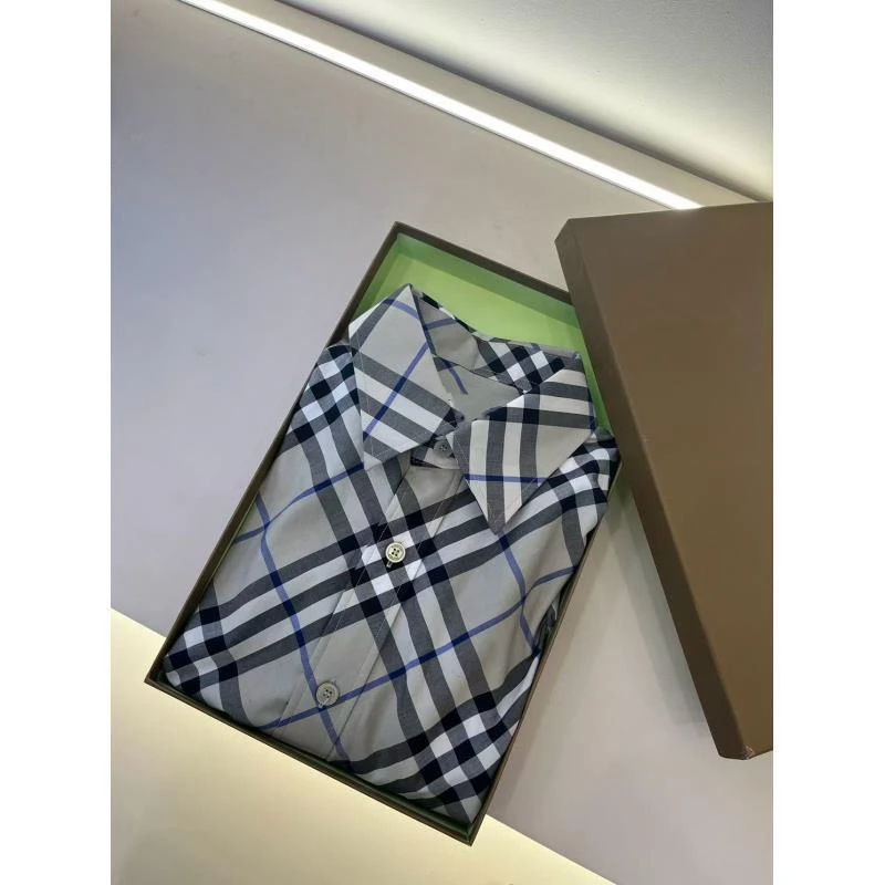 111（海外购）斜纹格百搭休闲男款衬衣