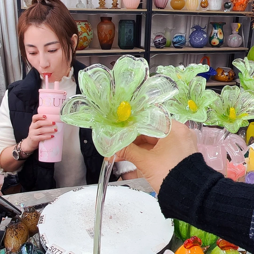 绿百合福利家悦琉璃工艺品