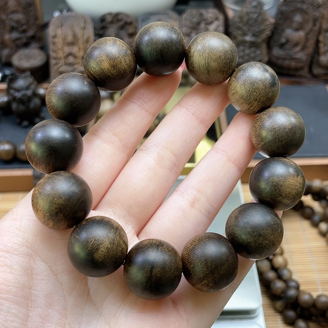 沉香手串泓*达拉干沉香