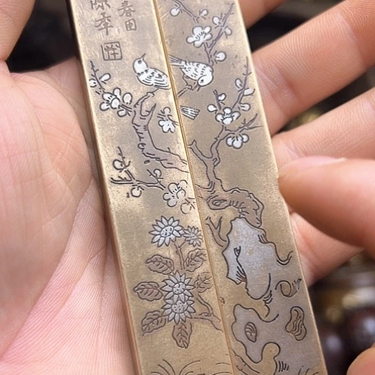 铜制文玩把玩物件