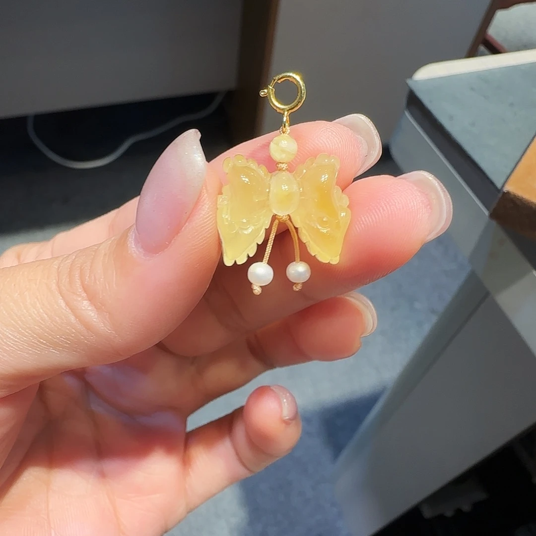 琥珀银S925镶嵌珠宝奇石