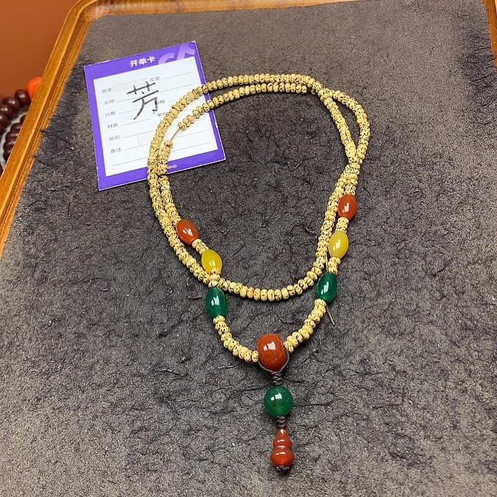 吊坠星月菩提脖挂