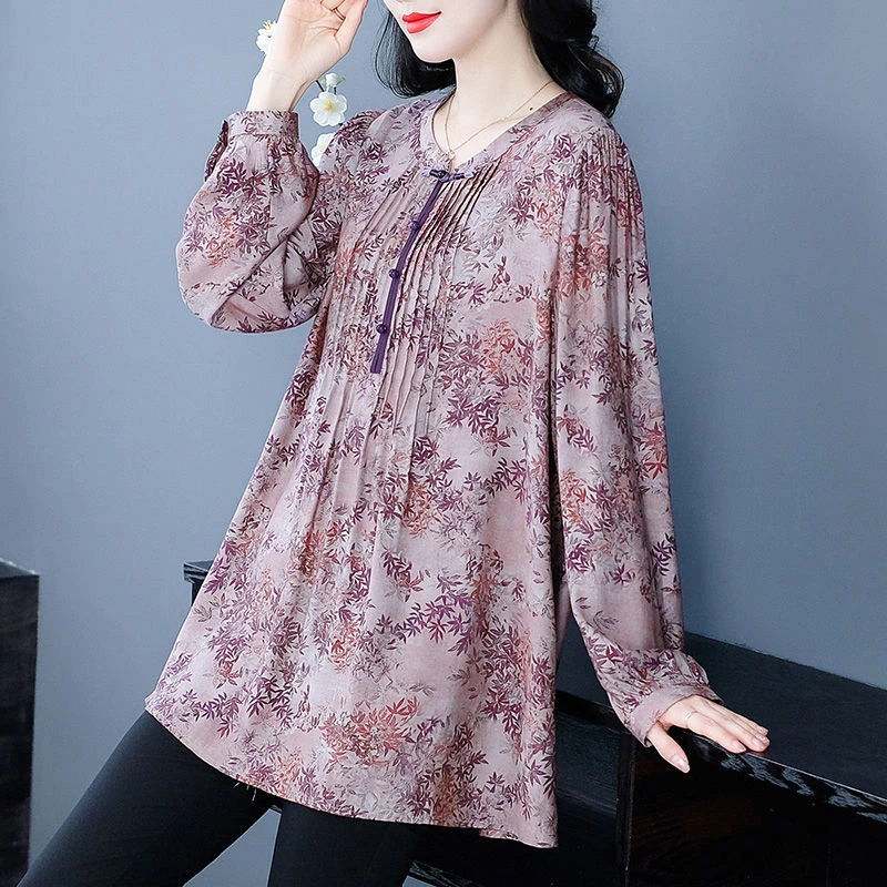 衬衫女秋季上衣240148