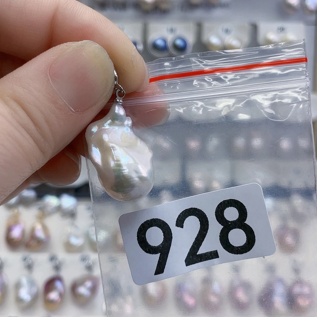 淡水珍珠颈饰银S925镶嵌