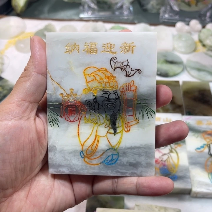 颈饰未镶嵌和田玉