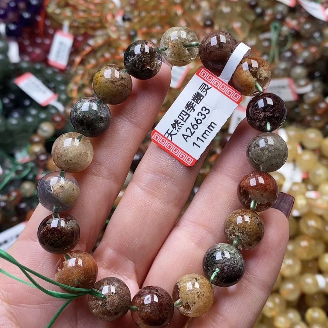 水晶手链未镶嵌?****甲