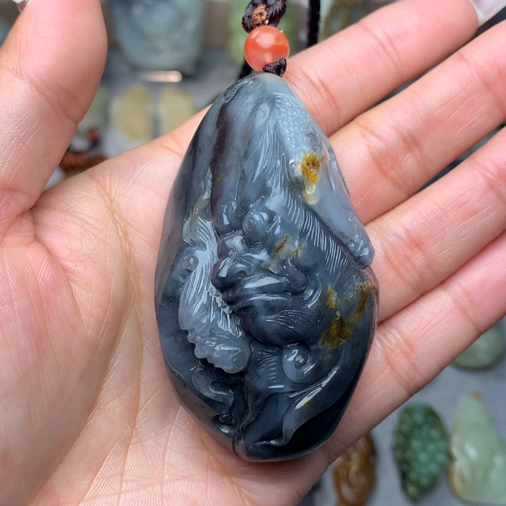 和田玉挂件未镶嵌