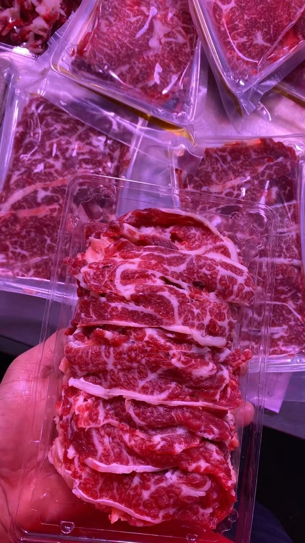 黄牛 汕头本地新鲜黄牛牛肉生牛肉雪花500g生牛肉火锅烧烤食材