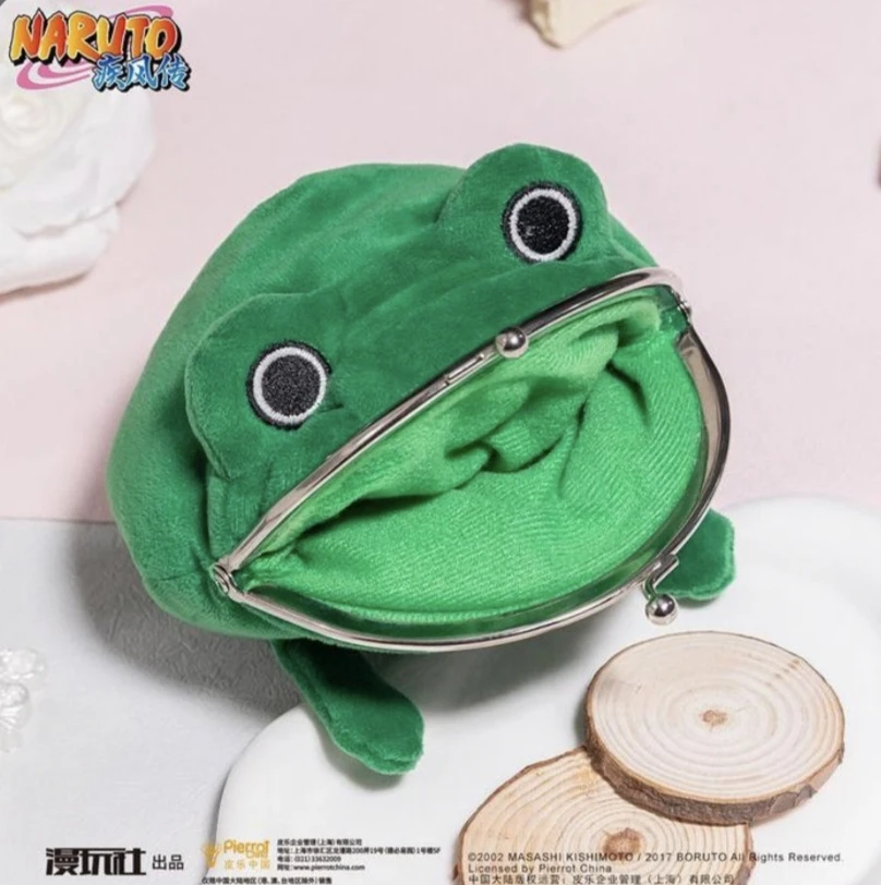 星河动漫正品 火影忍者 漩涡鸣人 青蛙钱包 零钱包 动漫周边