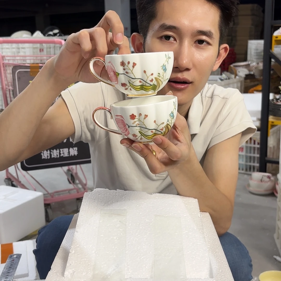 瓷微瑕陶瓷餐具釉下彩