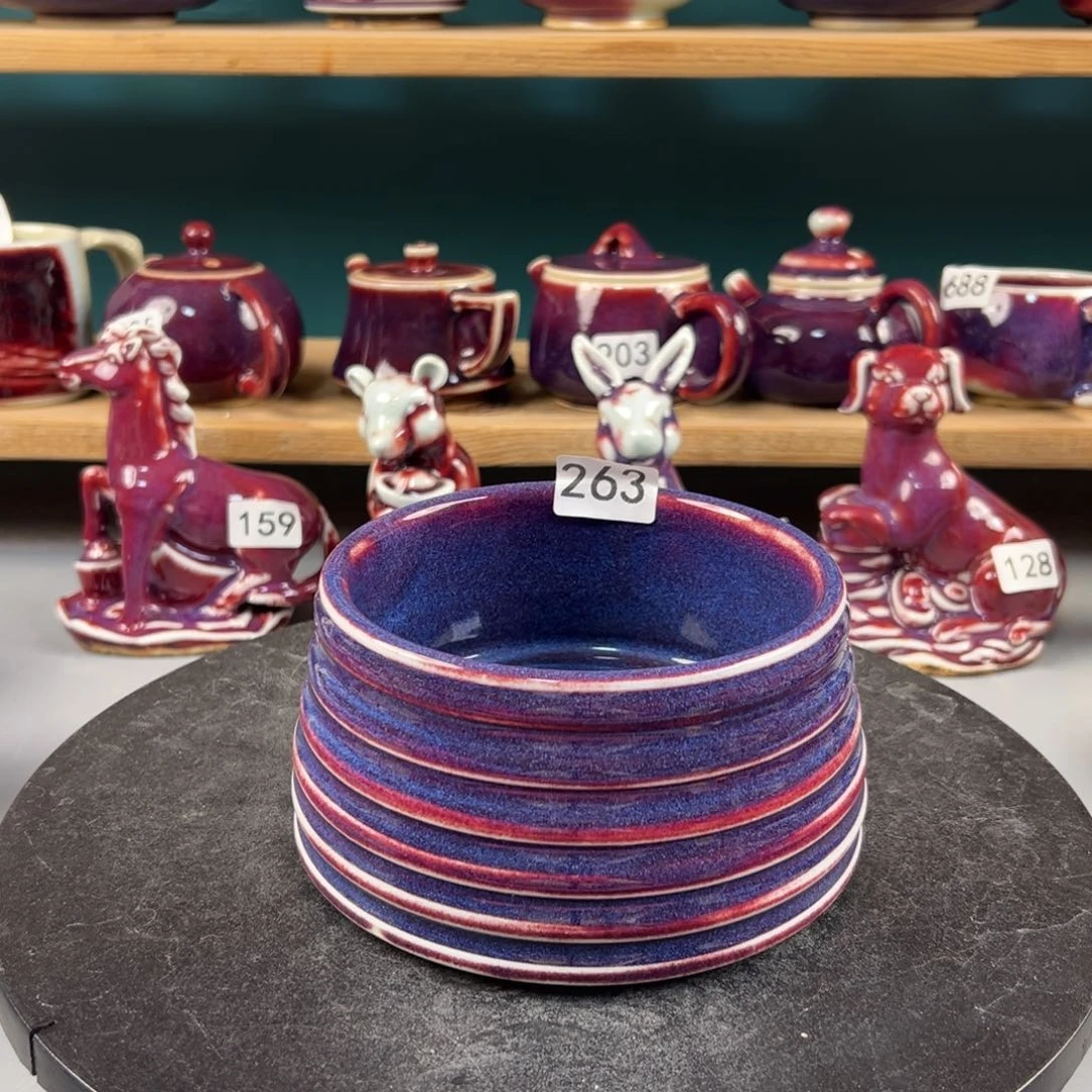 瓷片微瑕水洗纯手工