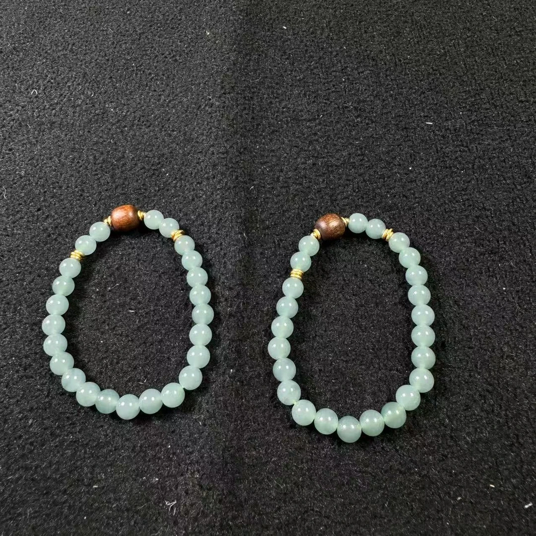 【玉经纶】72568/Q105-天然A货翡翠手串-多样性发其一