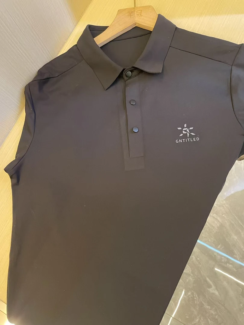 2025-夏季新款短袖高级速干运动帅气男款透气休闲户外修身-9988