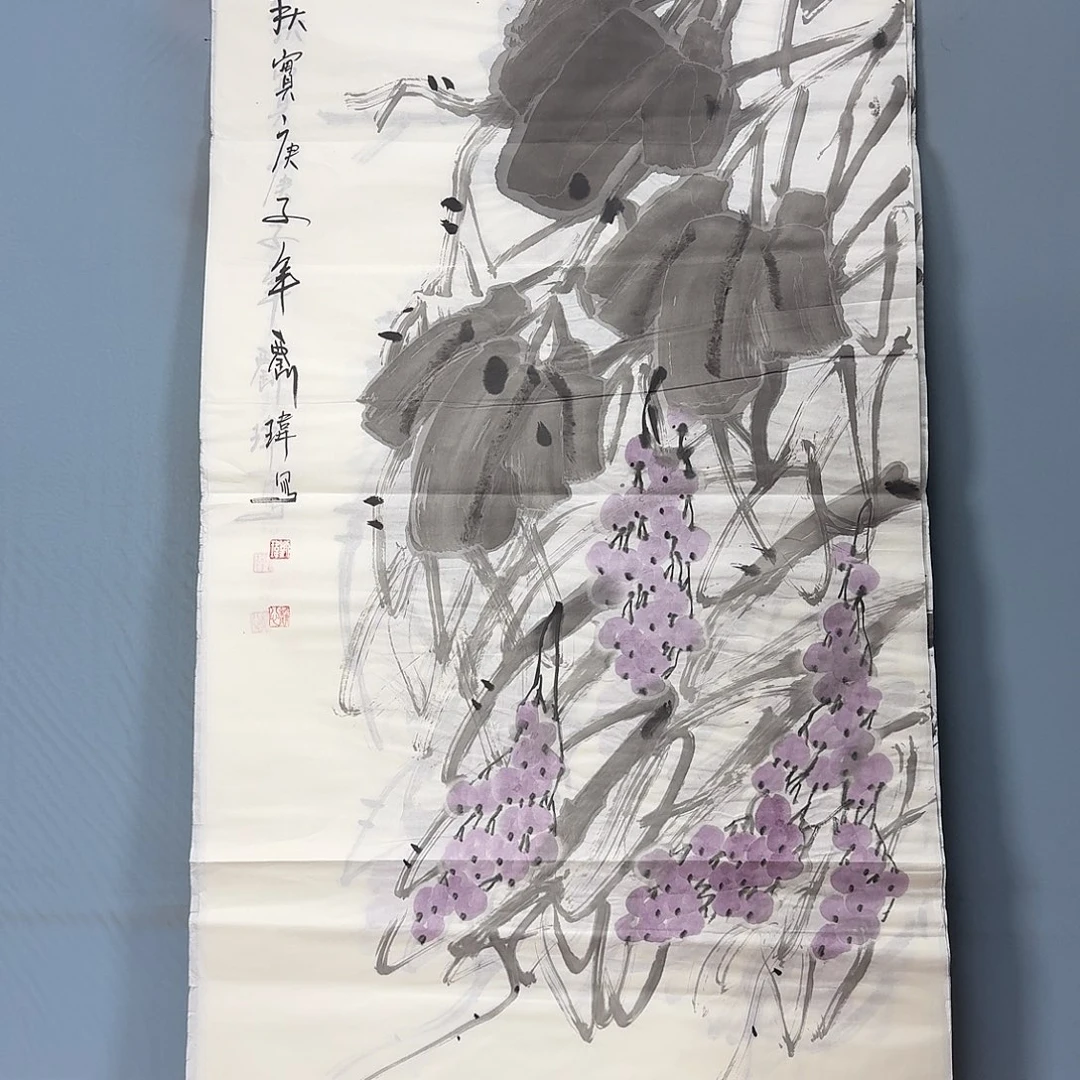 国画1982 牡丹一如你初来