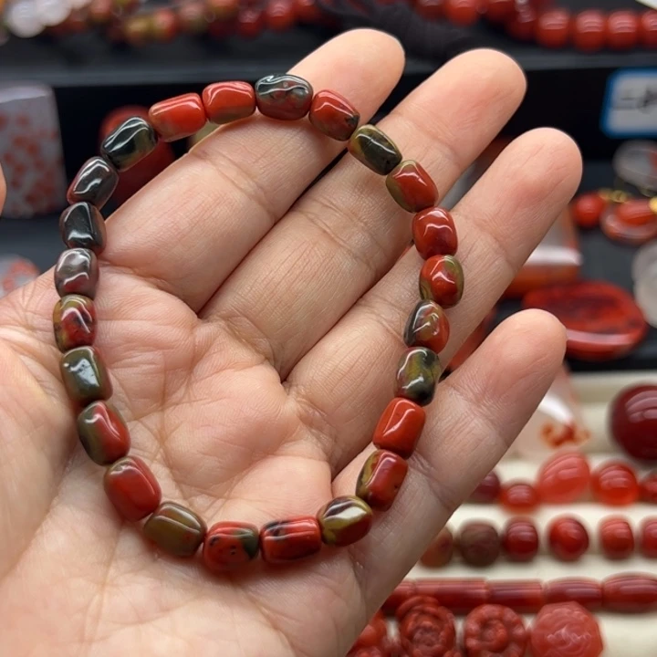 南红玛瑙未镶嵌配饰