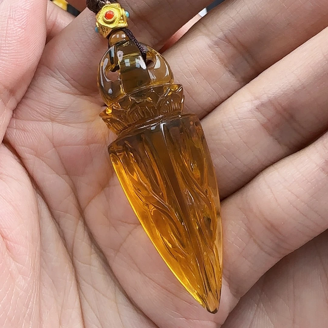 琥珀未镶嵌珠宝奇石