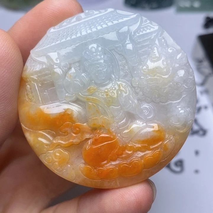 颈饰未镶嵌翡翠翡翠