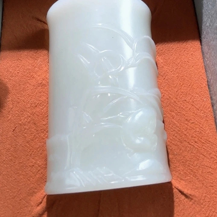 金***真和田玉未镶嵌摆件