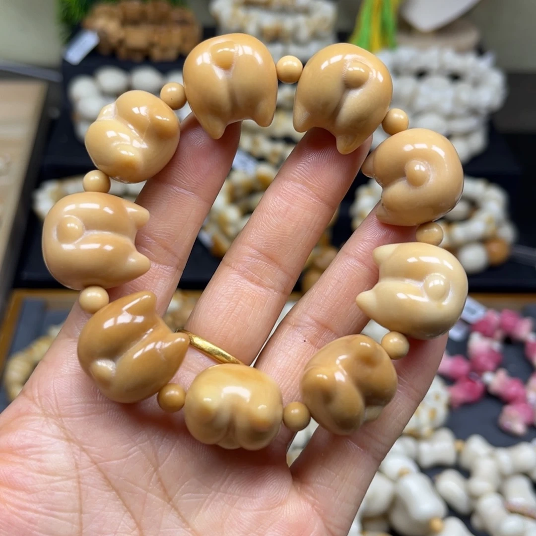 菩提根/象牙果吊坠2.19.39柯基屁微瑕