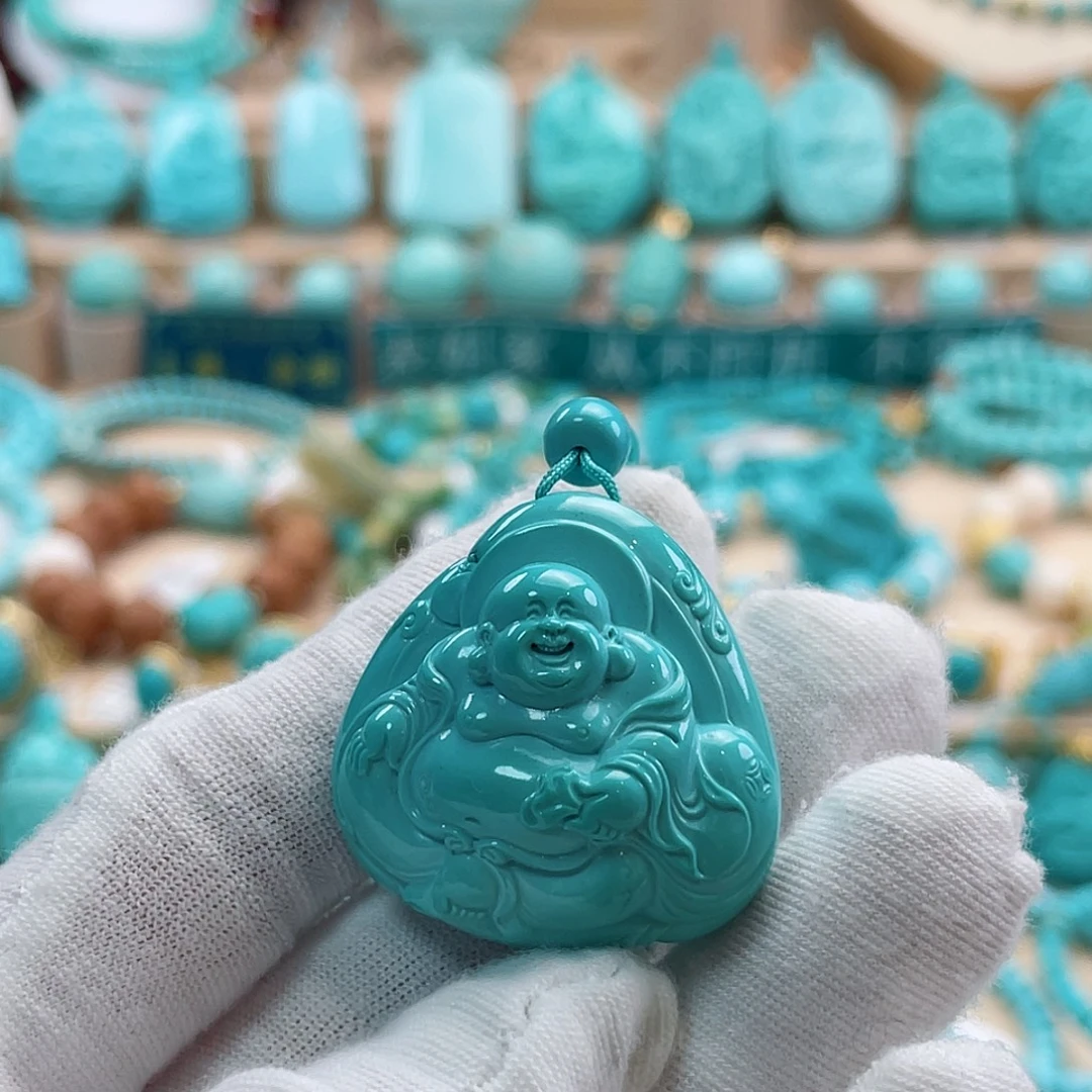 绿松石未镶嵌珠宝奇石