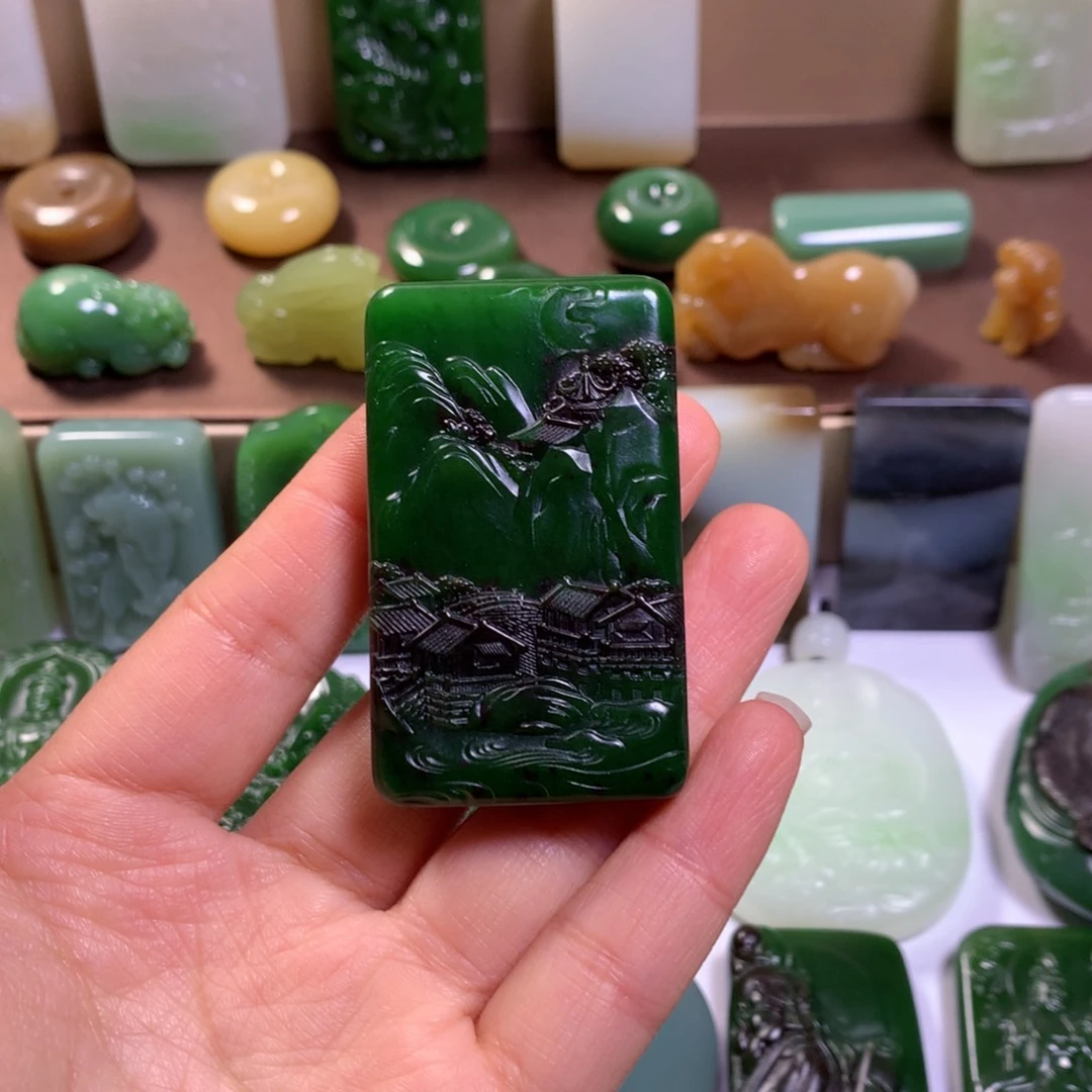 和田玉挂件未镶嵌南****司