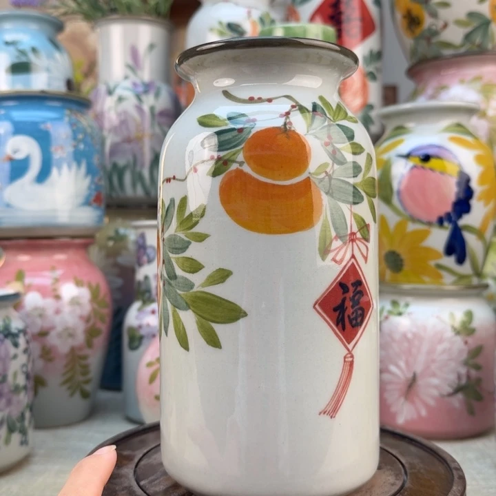 瓷片花瓶6565656556655665