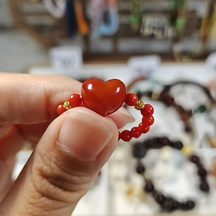 手串/手链非洲檀香南红戒指