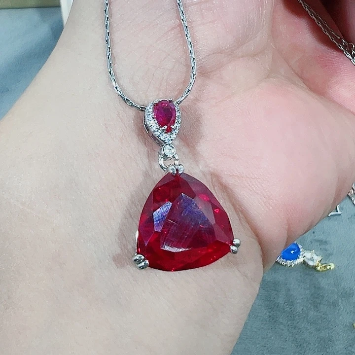 钨金无红宝蓝宝满钻镶嵌大宝贝
