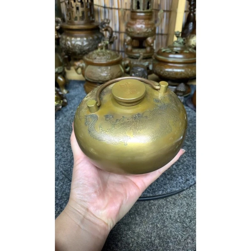 工艺精湛铜精品摆件739