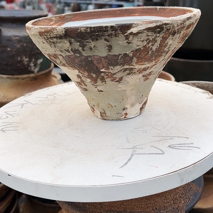 景德镇精品花盆栽适合盆口19高12