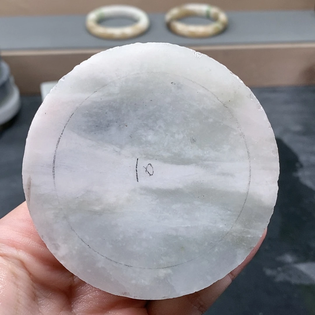【闪购商品】未镶嵌手镯石英质玉念*定制