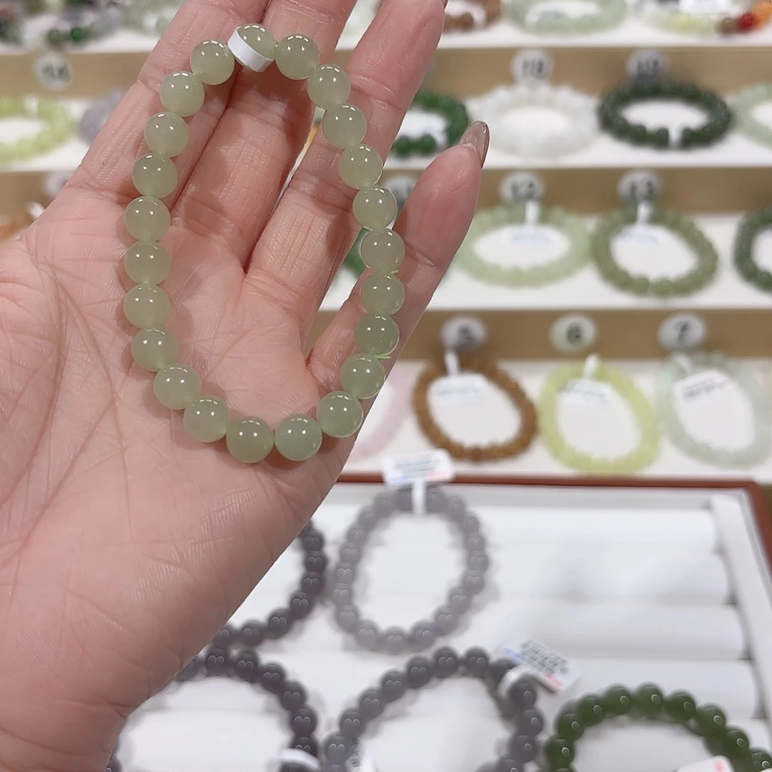 和田玉手链未镶嵌V